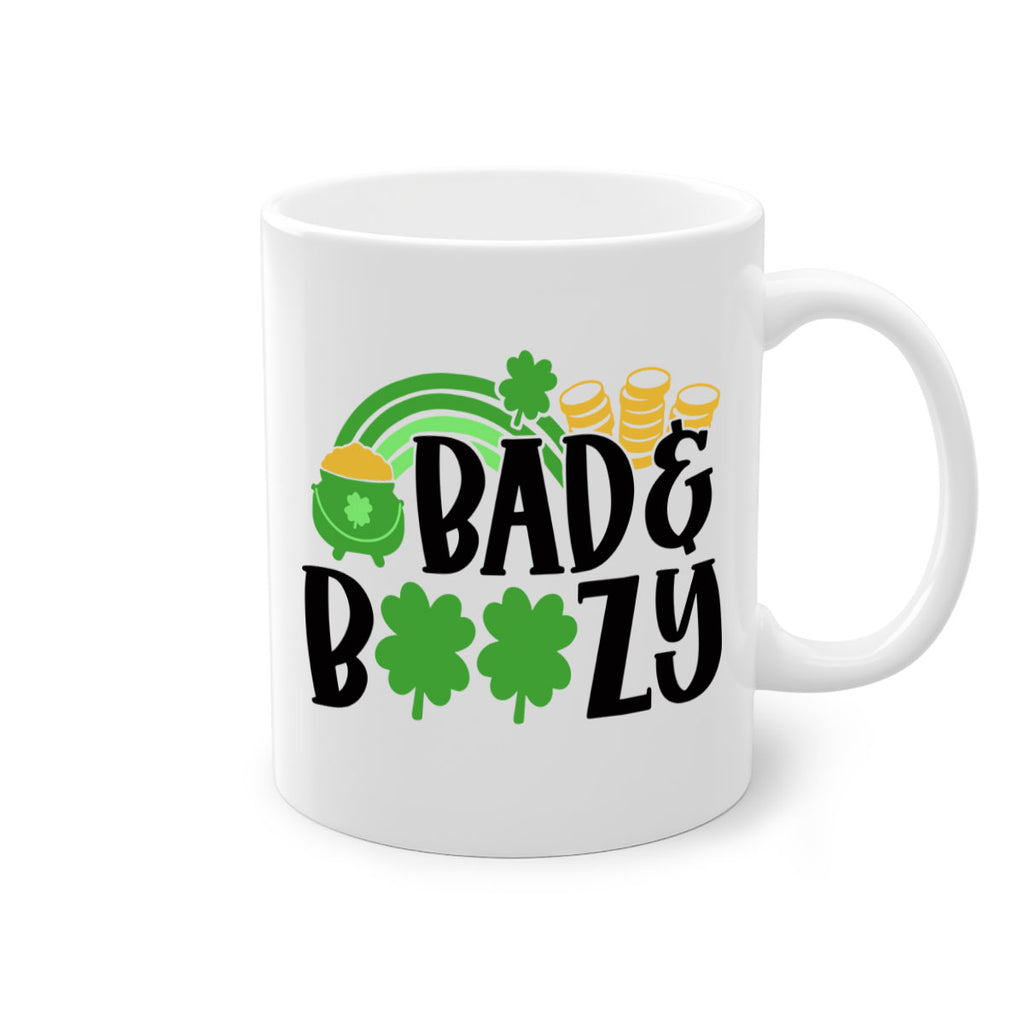 Bad Boozy Style 105#- St Patricks Day-Mug / Coffee Cup