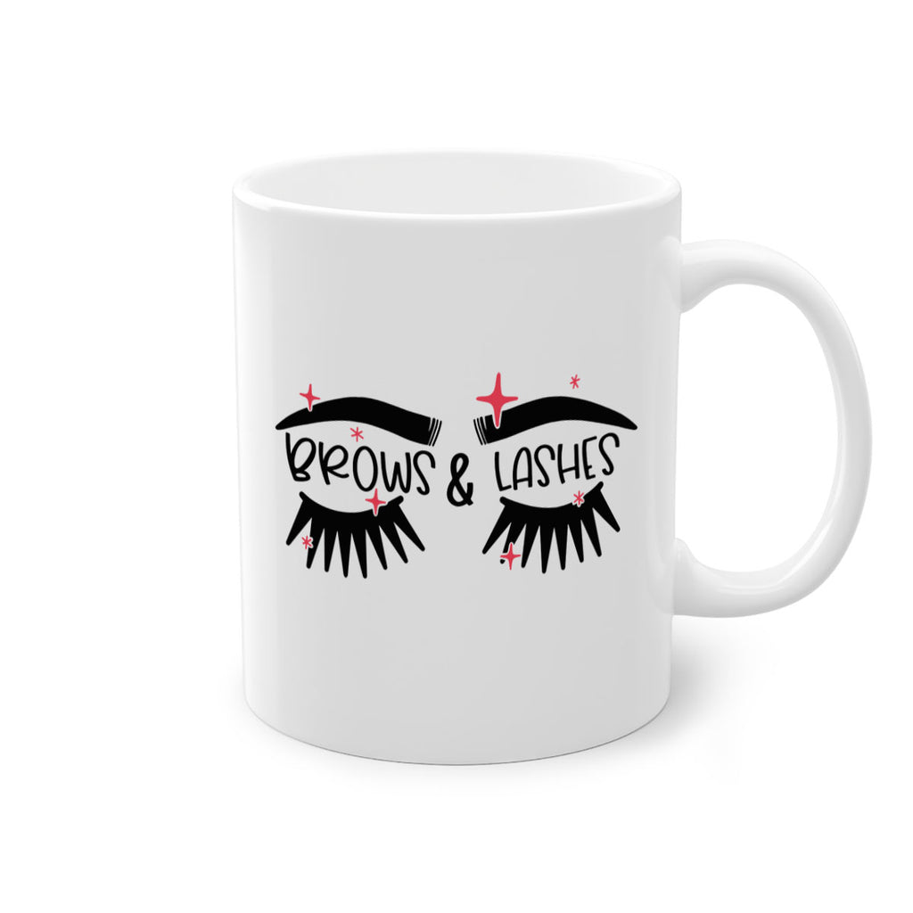 Brows Lashes Style 123#- makeup-Mug / Coffee Cup