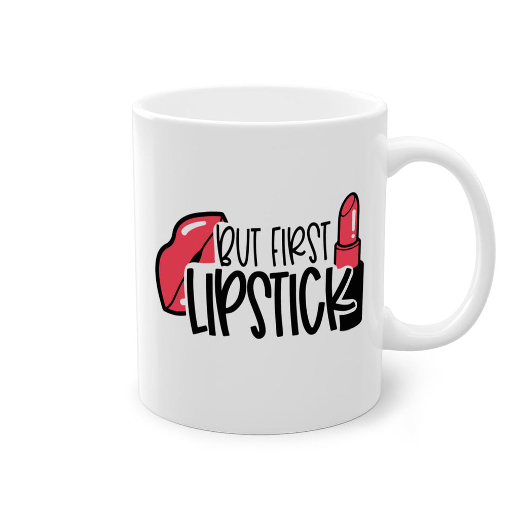 But First Lipstick Style 119#- makeup-Mug / Coffee Cup