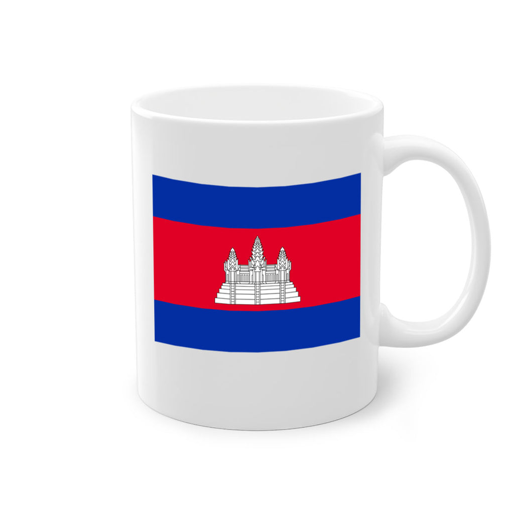 Cambodia 168#- world flag-Mug / Coffee Cup