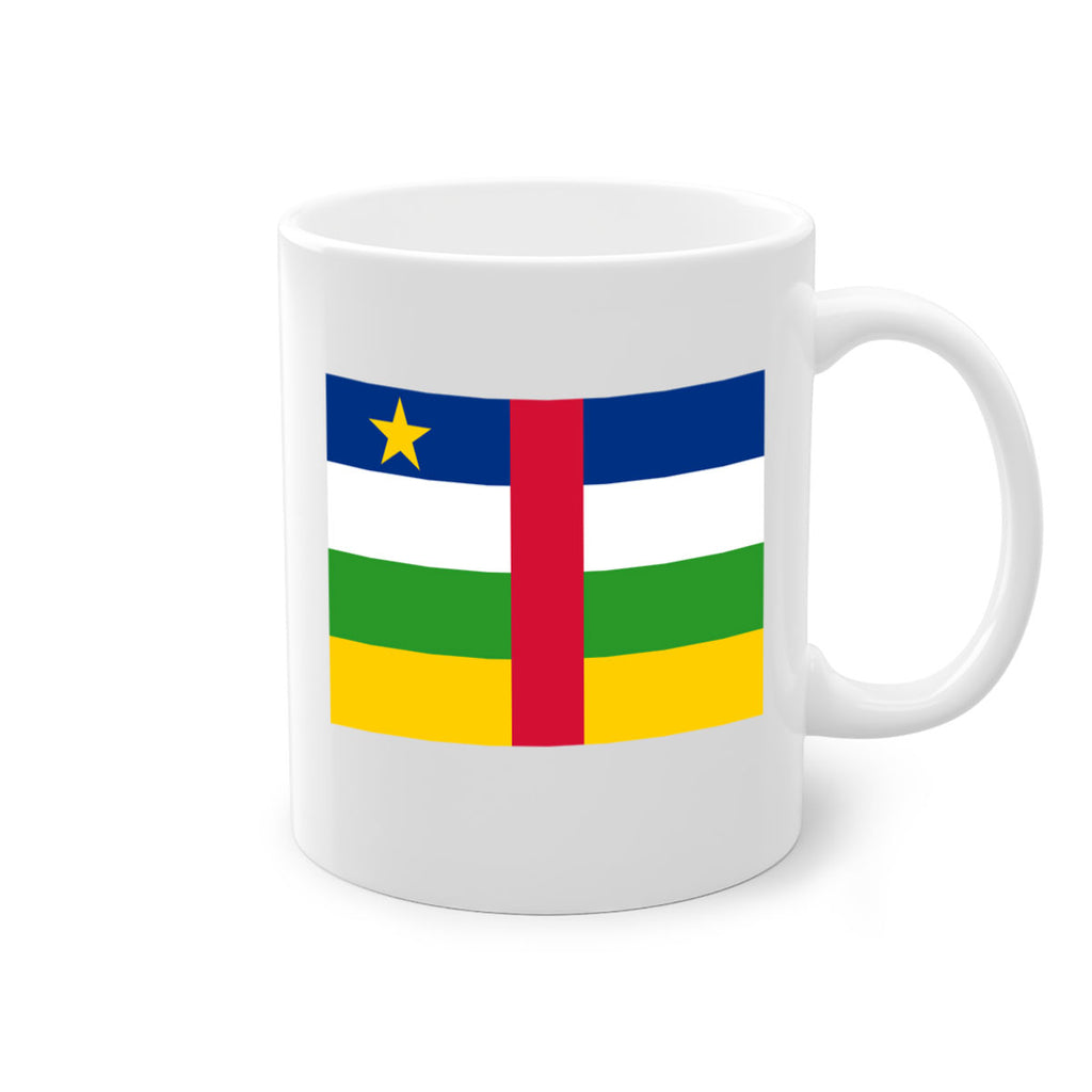 Central African Republic 165#- world flag-Mug / Coffee Cup