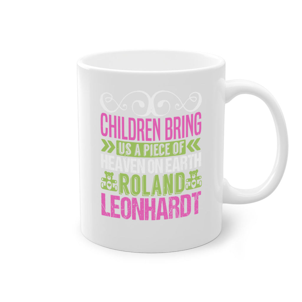 Children bring us a piece of Heaven Style 284#- baby2-Mug / Coffee Cup