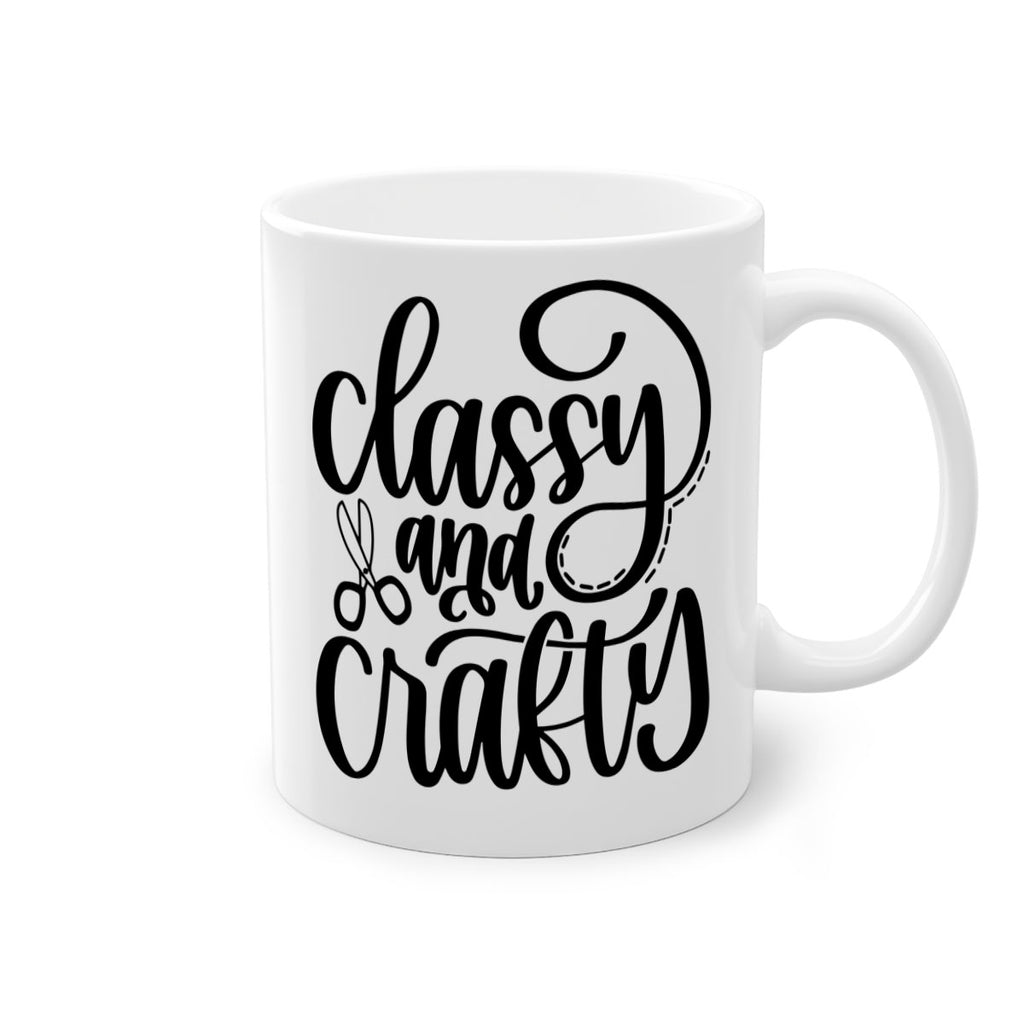 Classy And Crafty 43#- crafting-Mug / Coffee Cup