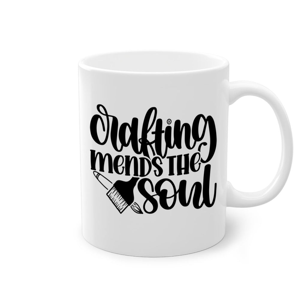 Crafting Mends The Soul 32#- crafting-Mug / Coffee Cup