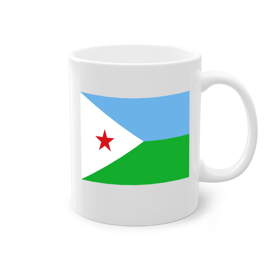 Djibouti 150#- world flag-Mug / Coffee Cup