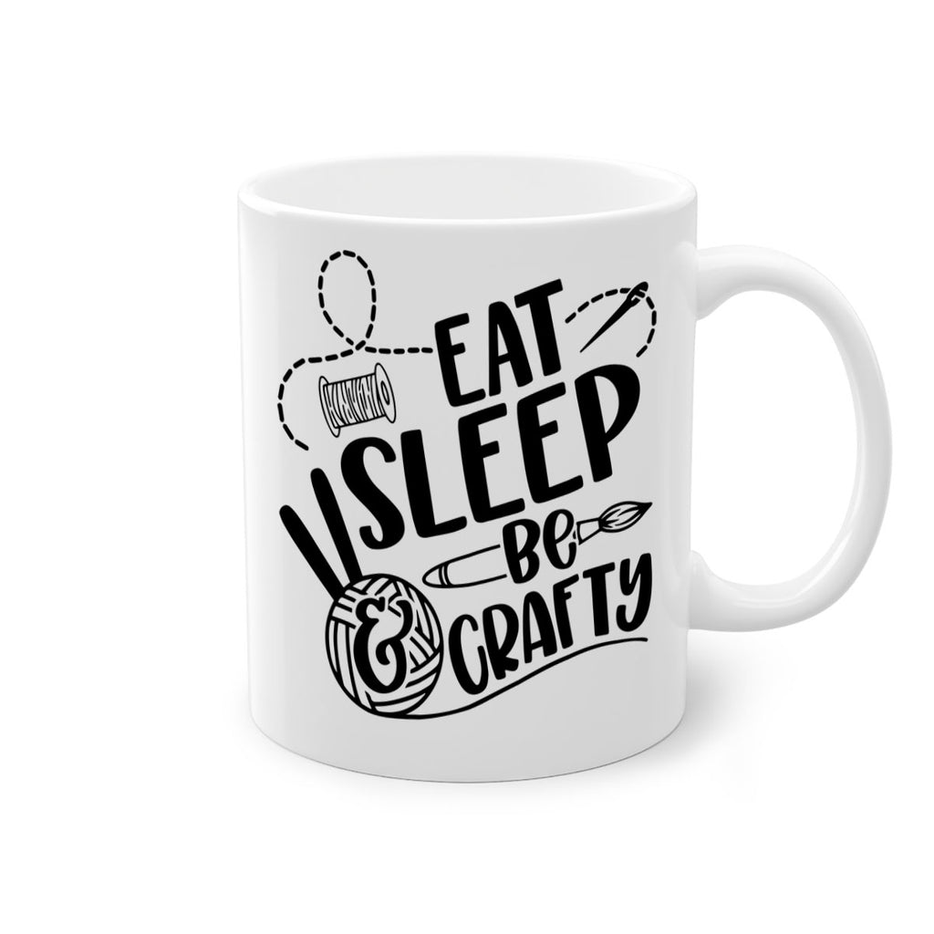 Eat Slepp Be Crafty 28#- crafting-Mug / Coffee Cup