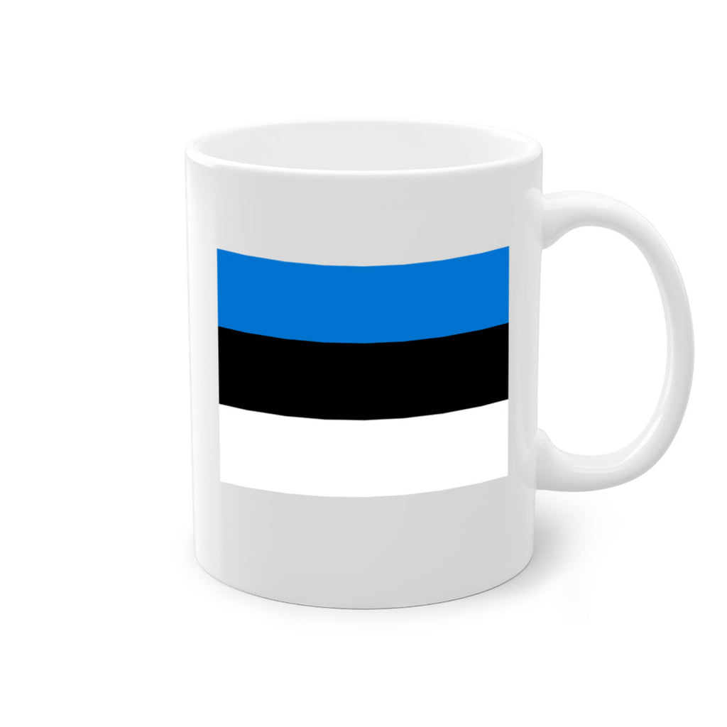 Estonia 142#- world flag-Mug / Coffee Cup