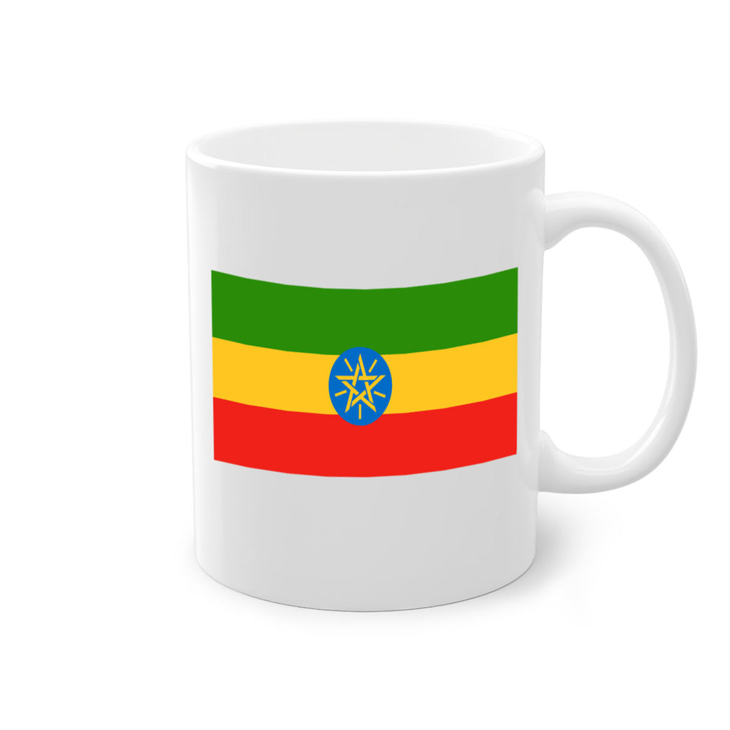 Ethiopia 140#- world flag-Mug / Coffee Cup