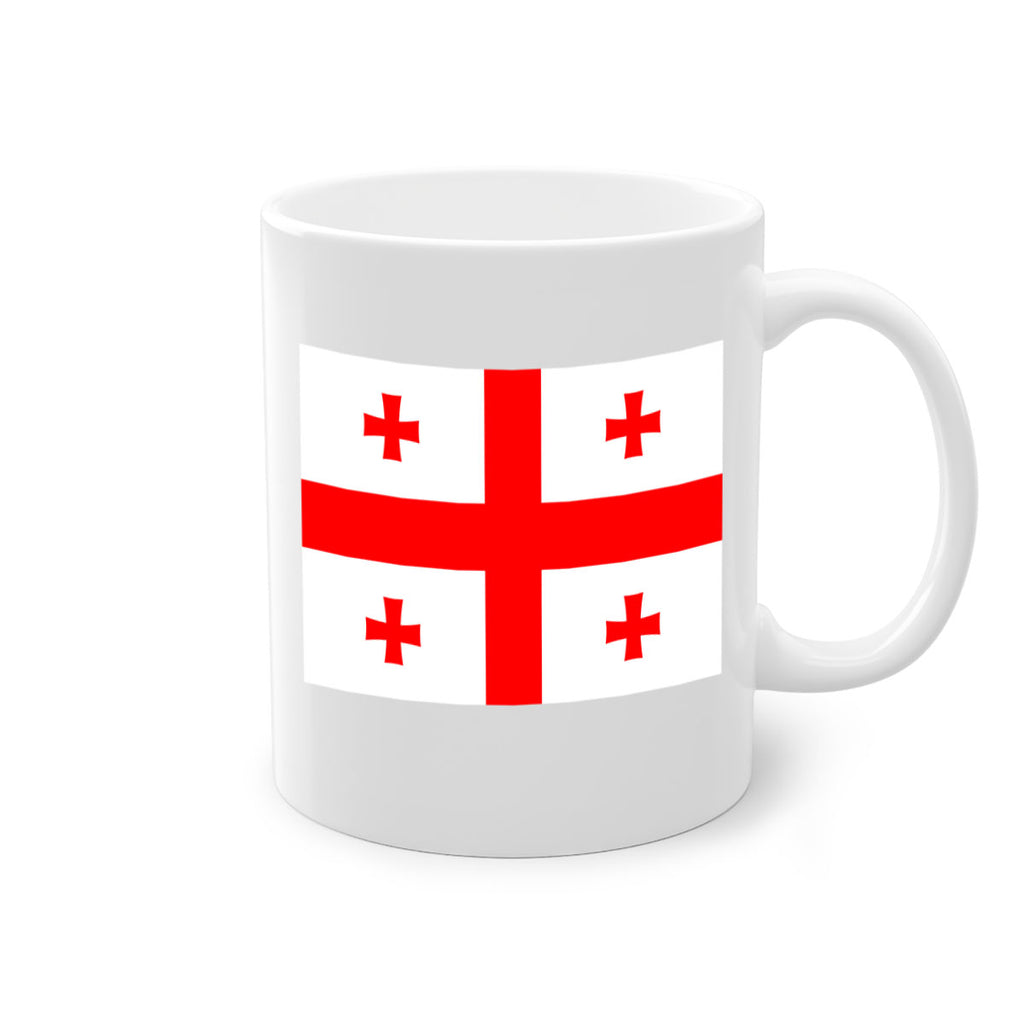 Georgia 134#- world flag-Mug / Coffee Cup