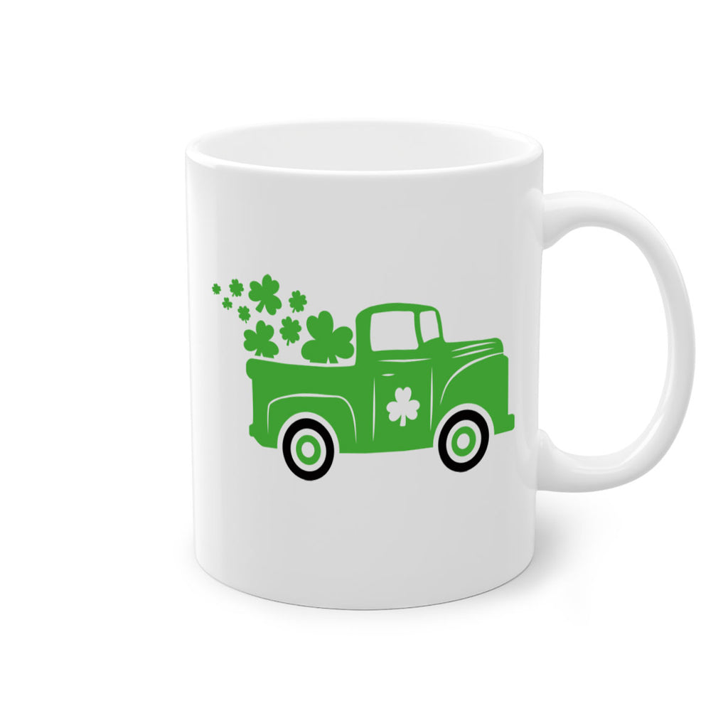 Green Truck Style 97#- St Patricks Day-Mug / Coffee Cup