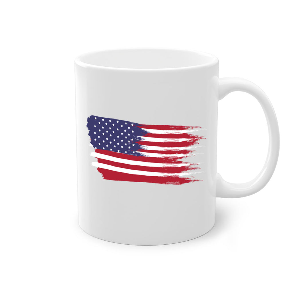 Grunge Flag 54#- Us Flags-Mug / Coffee Cup