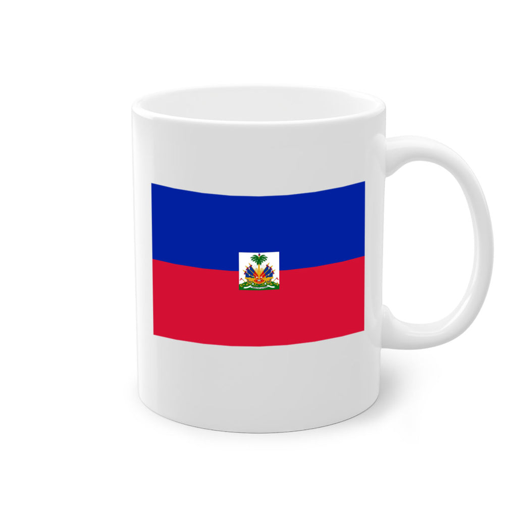 Haiti 125#- world flag-Mug / Coffee Cup