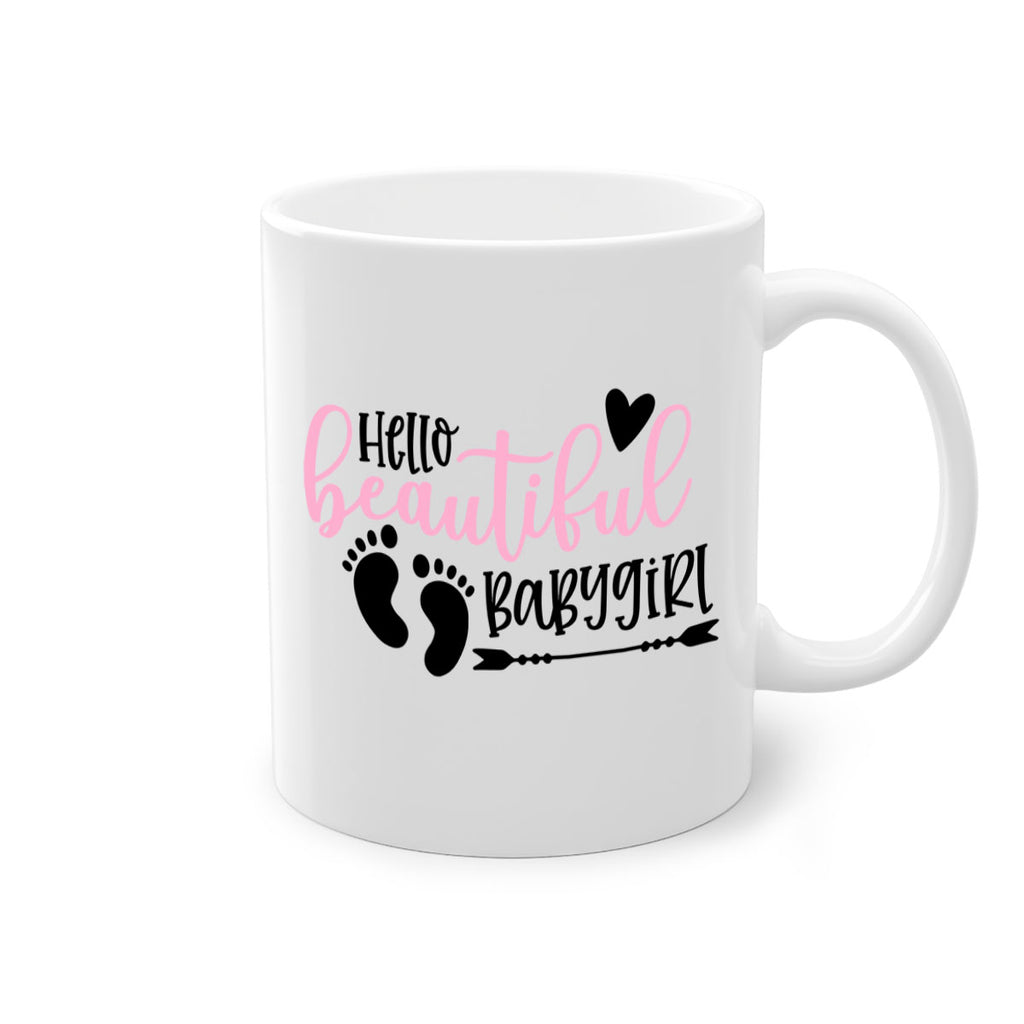 Hello Beautiful Babygirl Style 94#- baby2-Mug / Coffee Cup