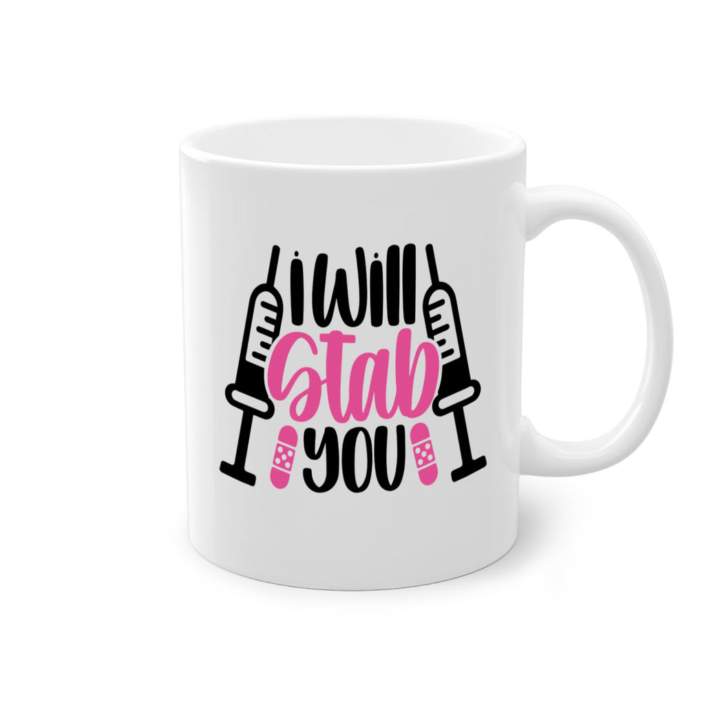 I Will Stab You Style Style 163#- nurse-Mug / Coffee Cup