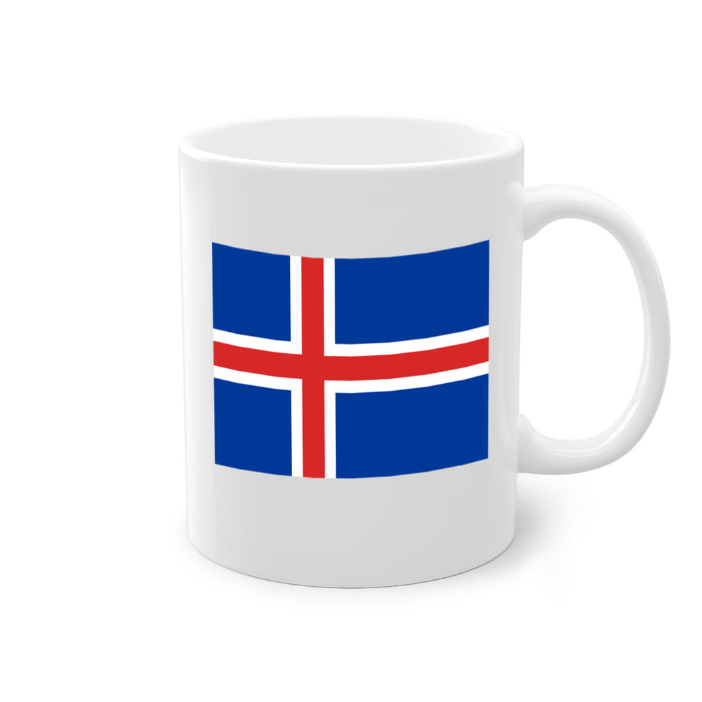 Iceland 122#- world flag-Mug / Coffee Cup