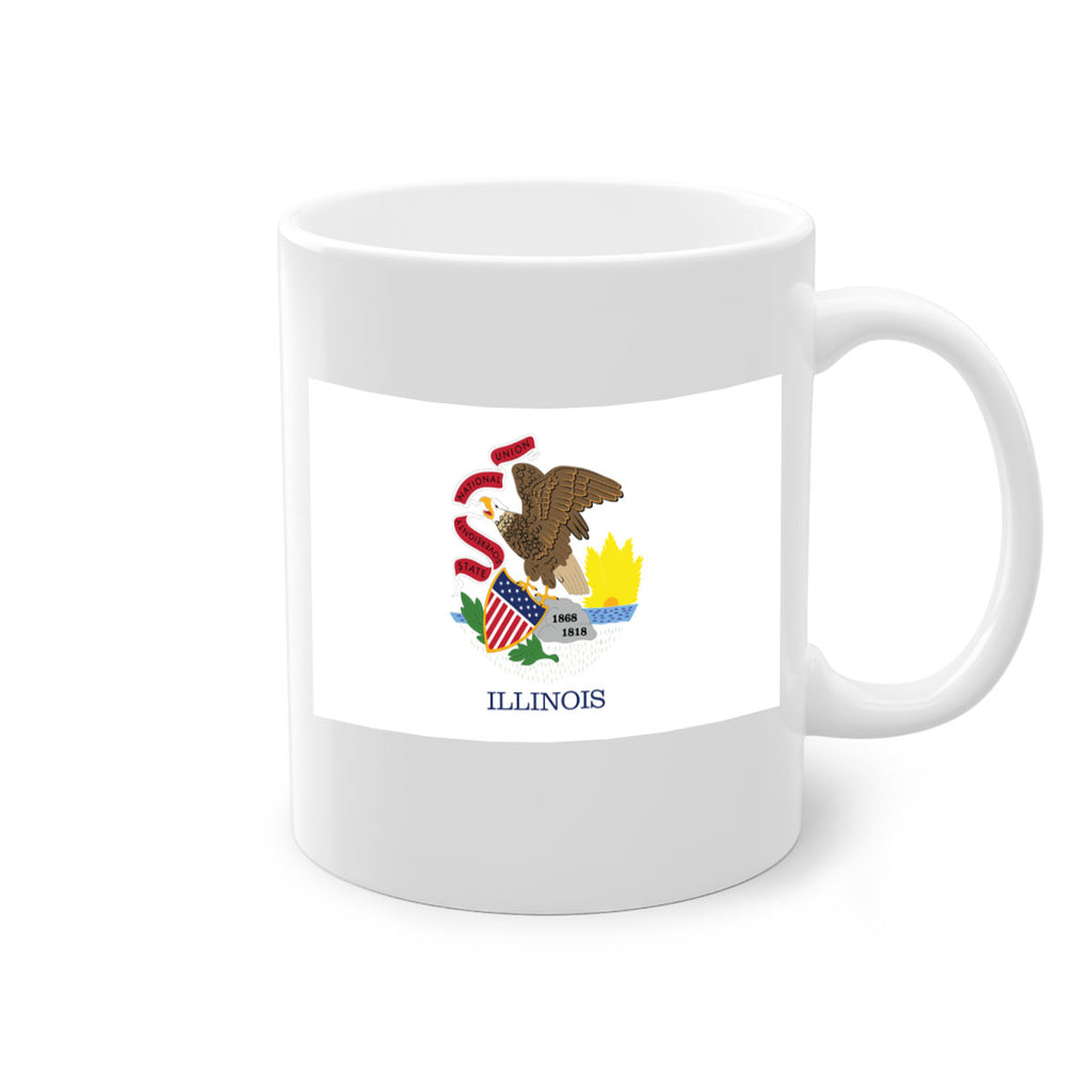 Illinois 39#- Us Flags-Mug / Coffee Cup