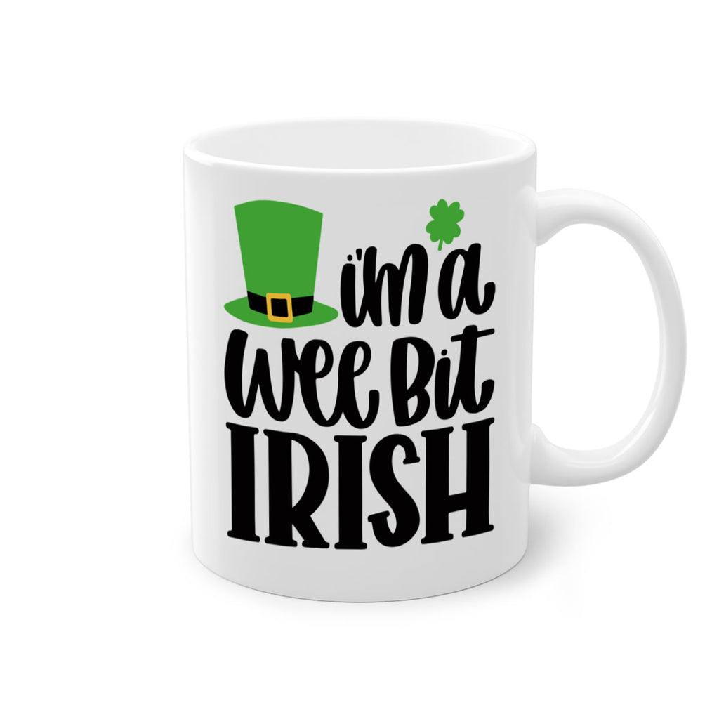 Im A Wee Bit Irish Style 83#- St Patricks Day-Mug / Coffee Cup