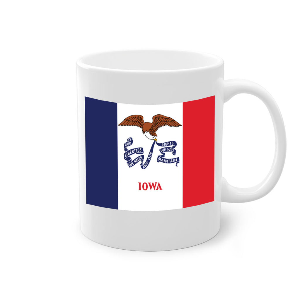 Iowa 37#- Us Flags-Mug / Coffee Cup