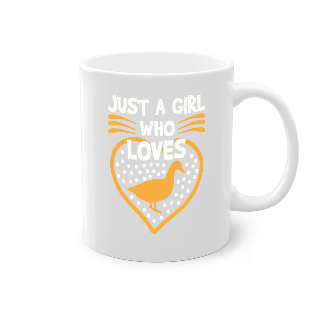 Just A Girl Who Loves Duck Style 34#- duck-Mug / Coffee Cup