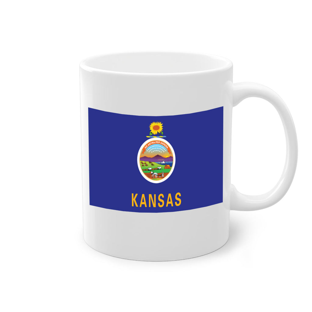 Kansas 36#- Us Flags-Mug / Coffee Cup