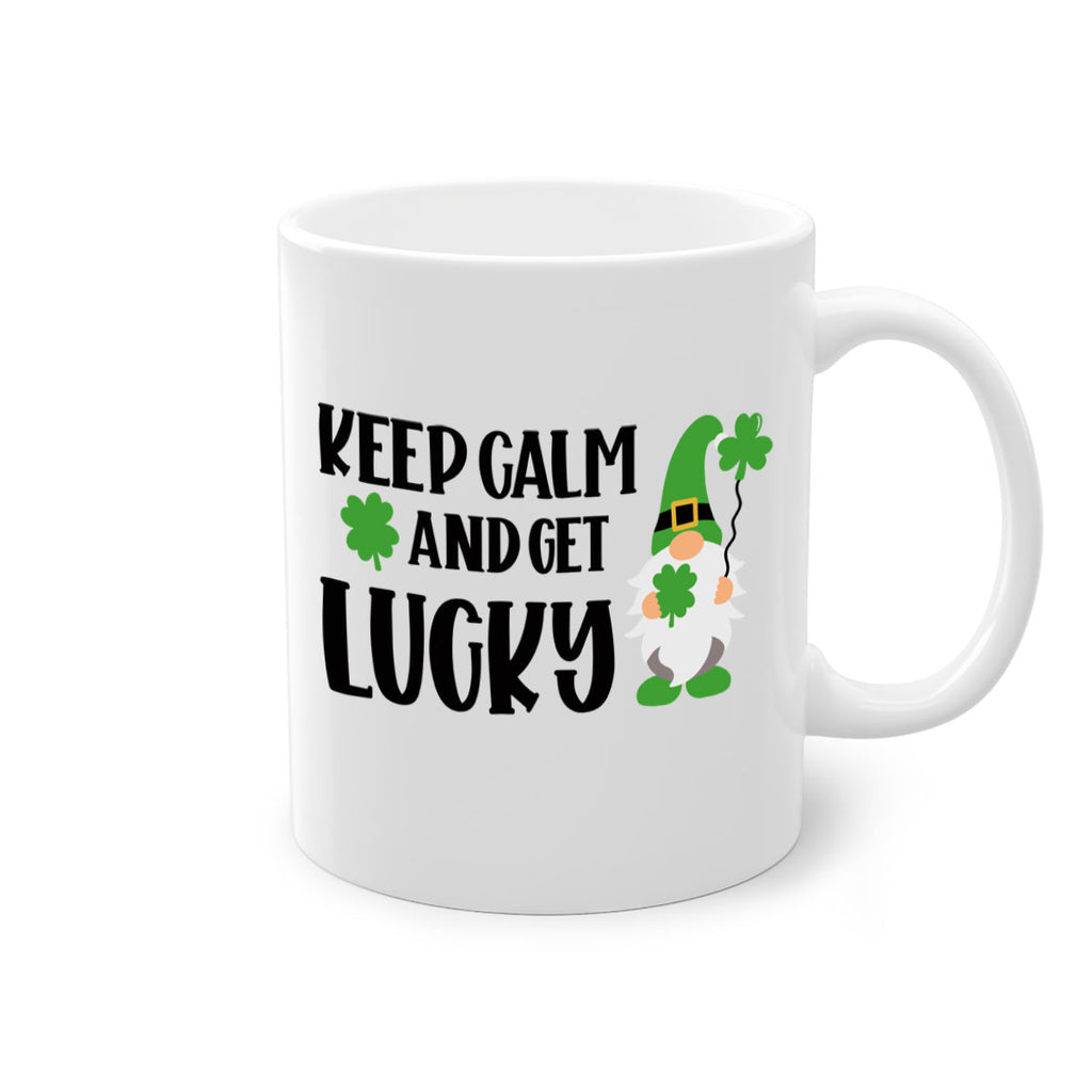 Keep Calm And Get Lucky Style 75#- St Patricks Day-Mug / Coffee Cup