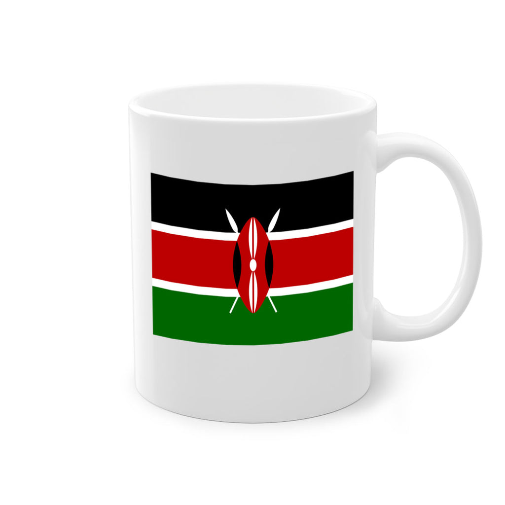 Kenya 110#- world flag-Mug / Coffee Cup