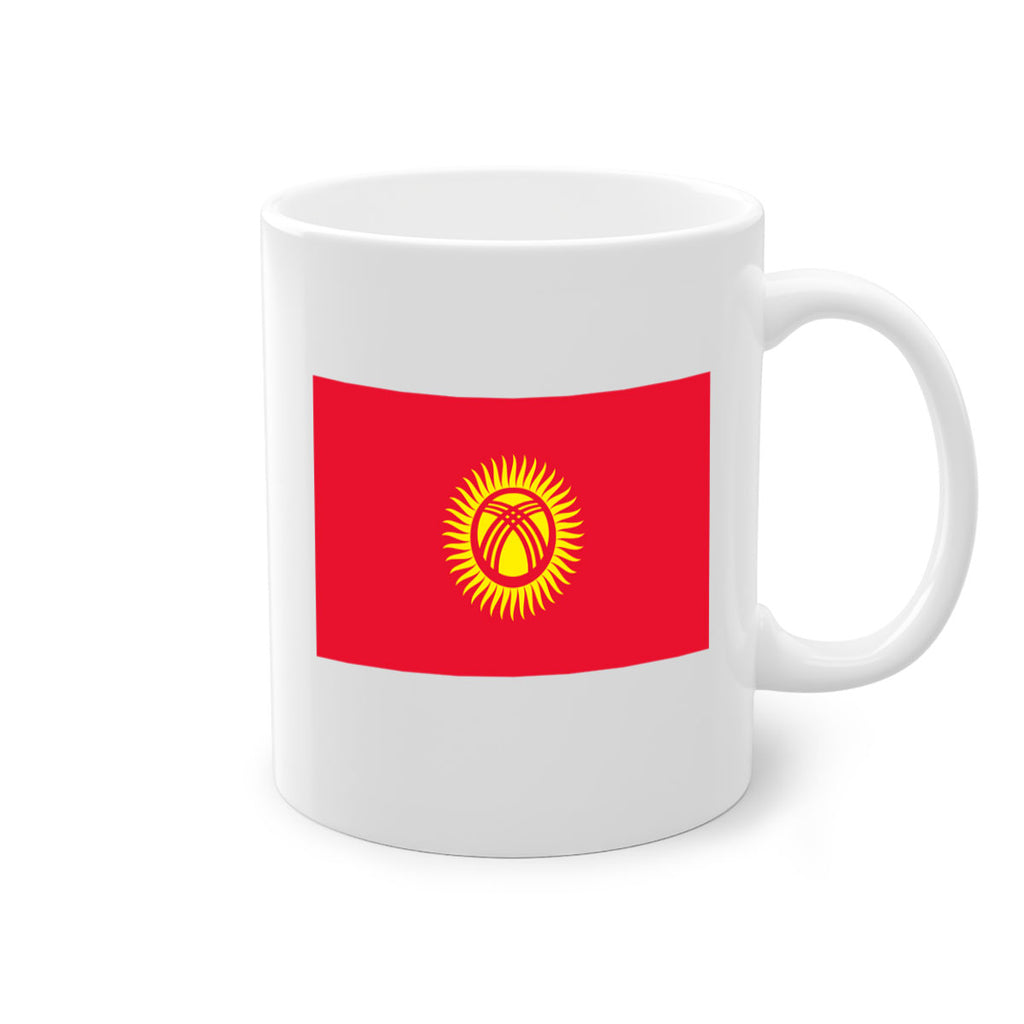 Kyrgyzstan 106#- world flag-Mug / Coffee Cup