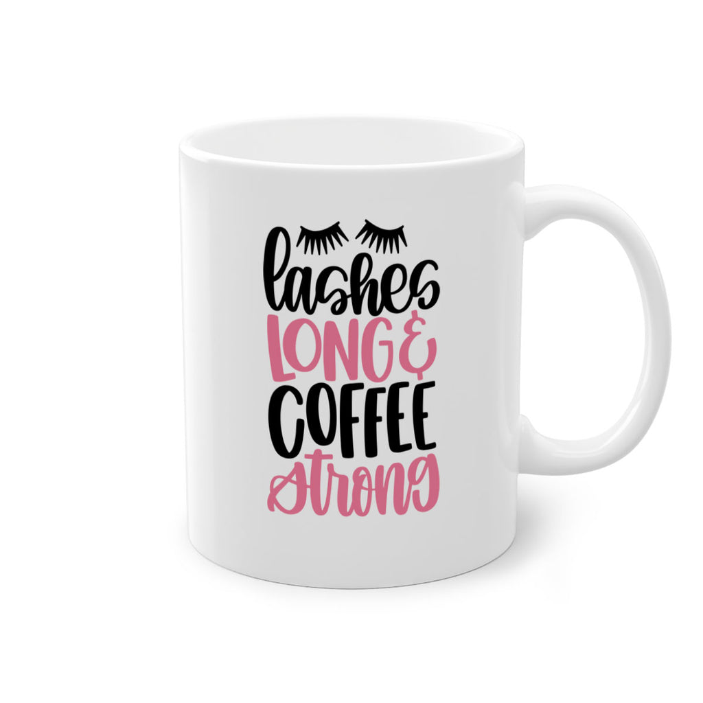 Lashes Long Coffee Strong Style 67#- makeup-Mug / Coffee Cup