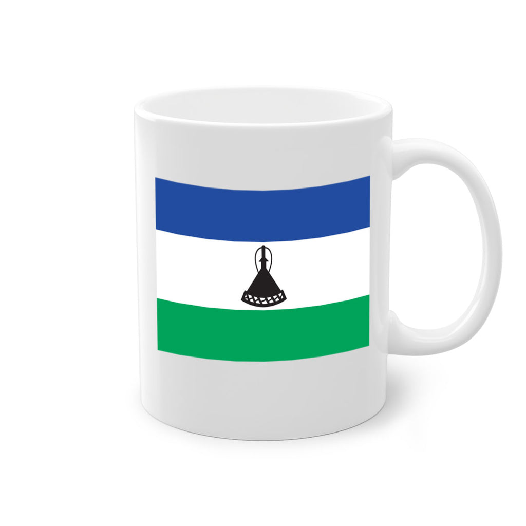 Lesotho 102#- world flag-Mug / Coffee Cup