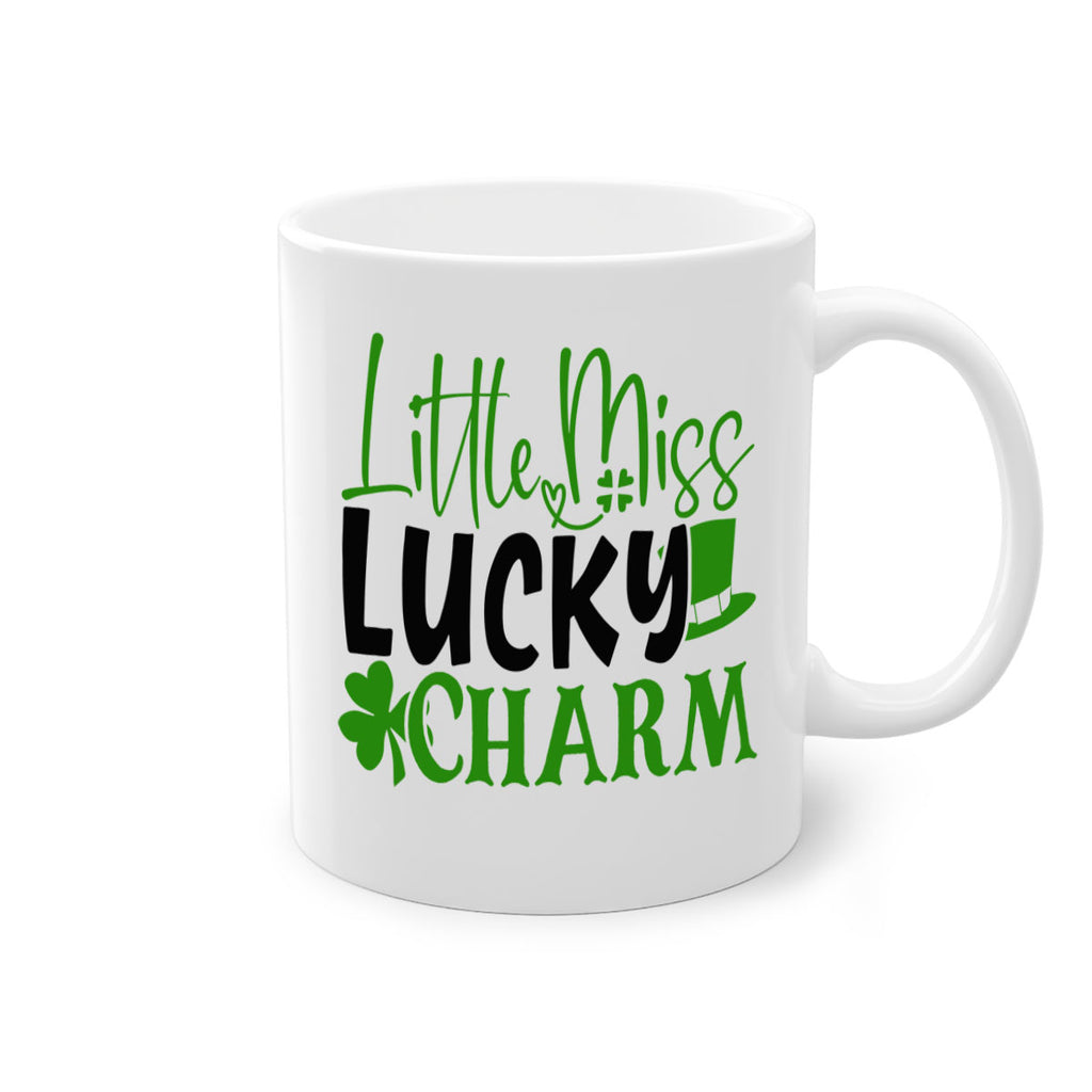 Little Miss Lucky Charm Style 154#- St Patricks Day-Mug / Coffee Cup