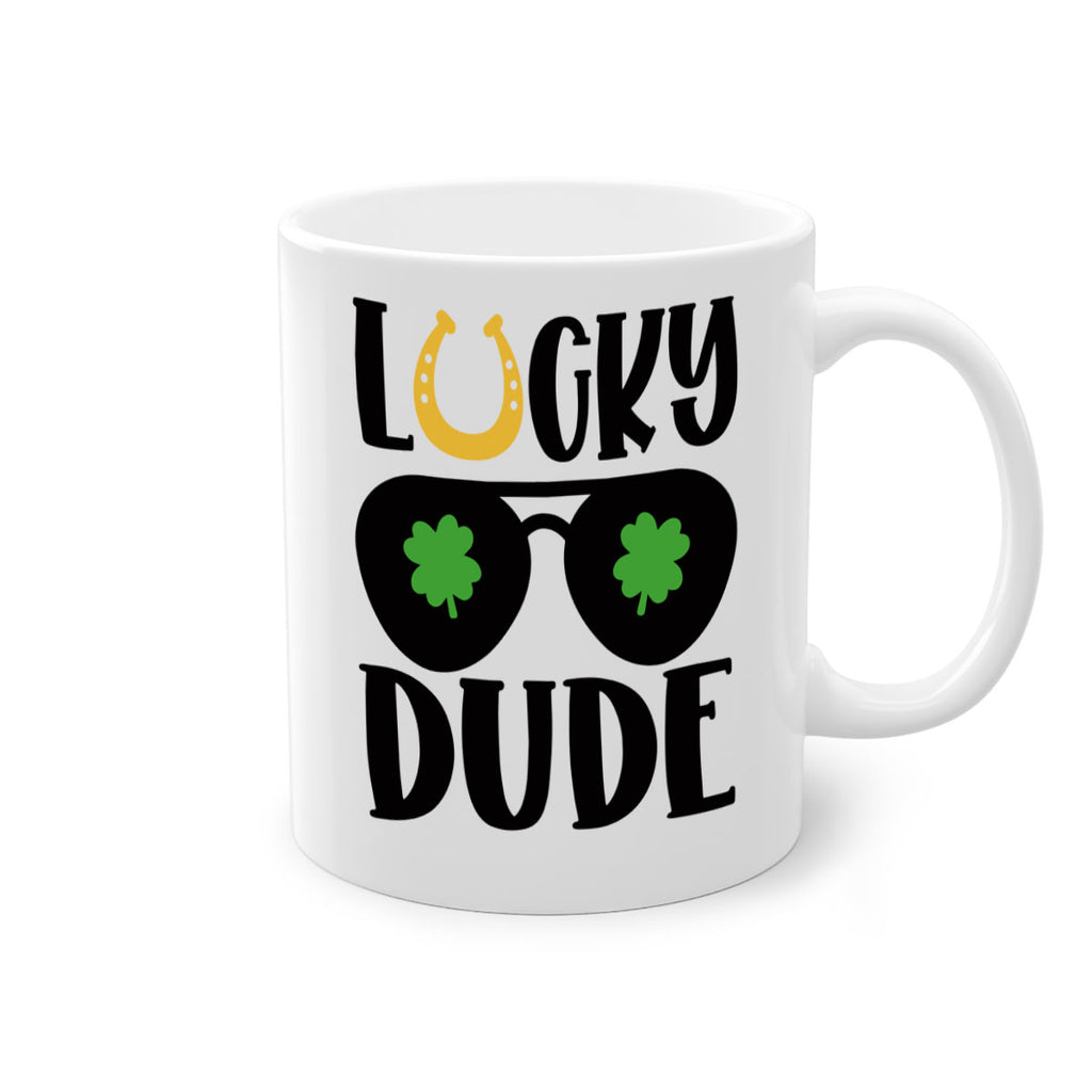 Lucky Dude Style 57#- St Patricks Day-Mug / Coffee Cup