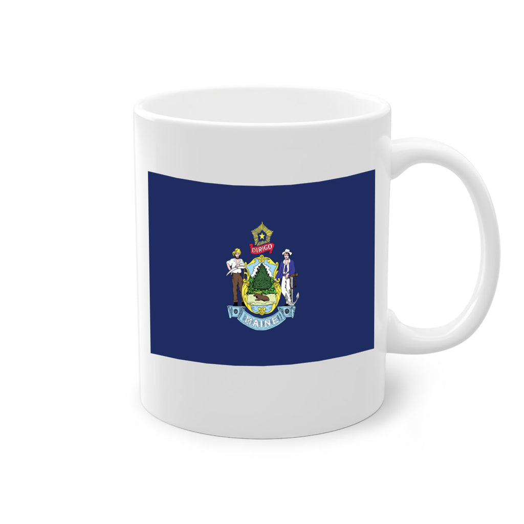 Maine 33#- Us Flags-Mug / Coffee Cup