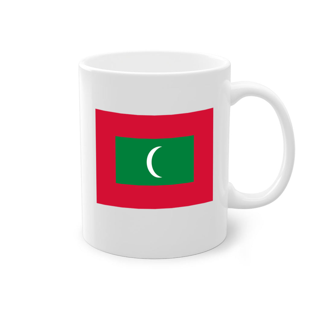 Maldives 93#- world flag-Mug / Coffee Cup