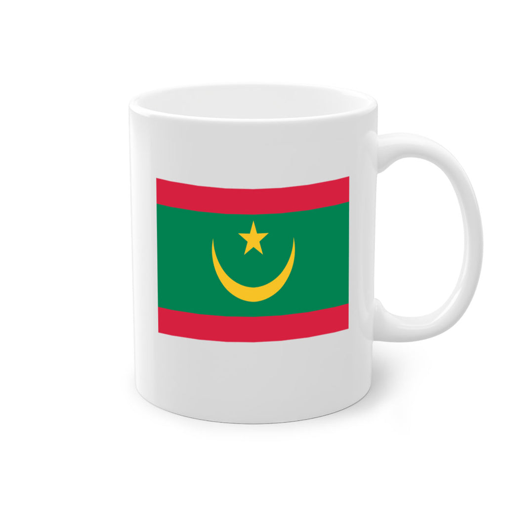 Mauritania 89#- world flag-Mug / Coffee Cup