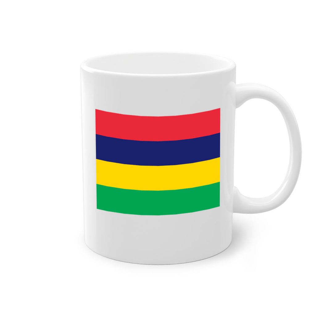 Mauritius 88#- world flag-Mug / Coffee Cup