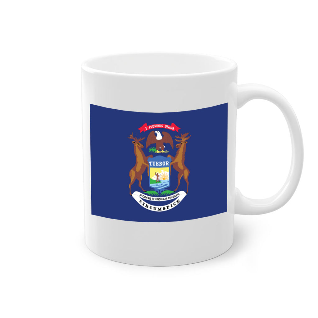 Michigan 30#- Us Flags-Mug / Coffee Cup