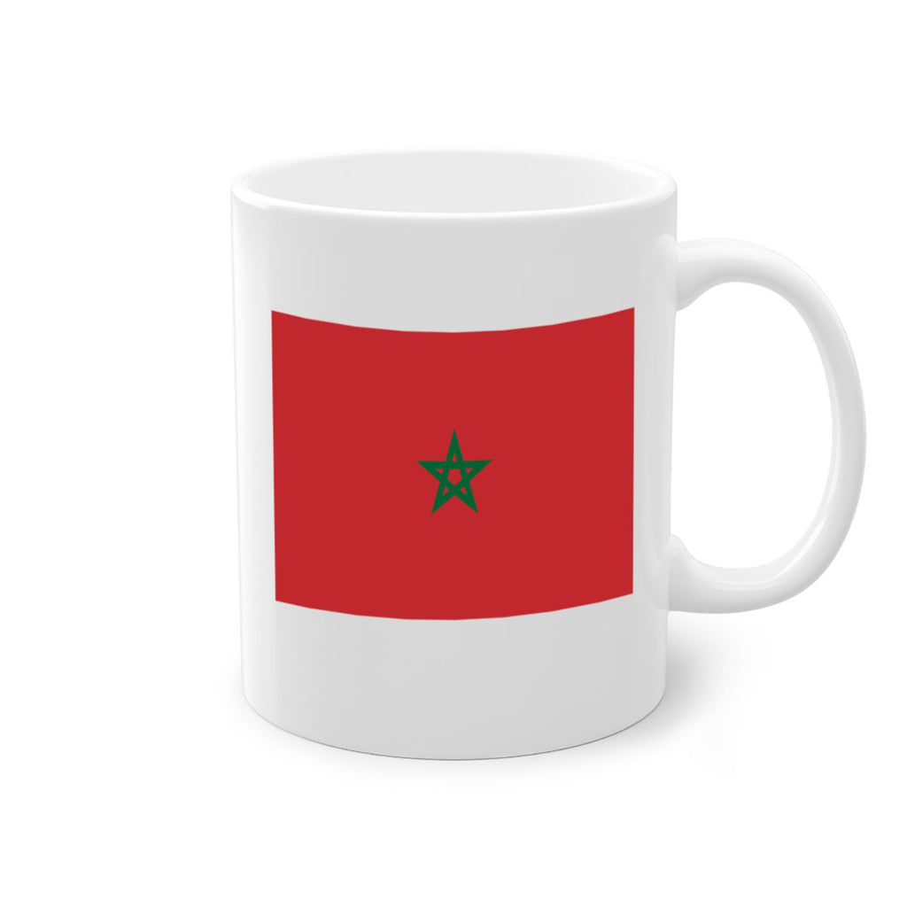 Morocco 81#- world flag-Mug / Coffee Cup