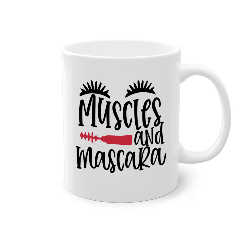 Muscles and mascara design Style 221#- makeup-Mug / Coffee Cup