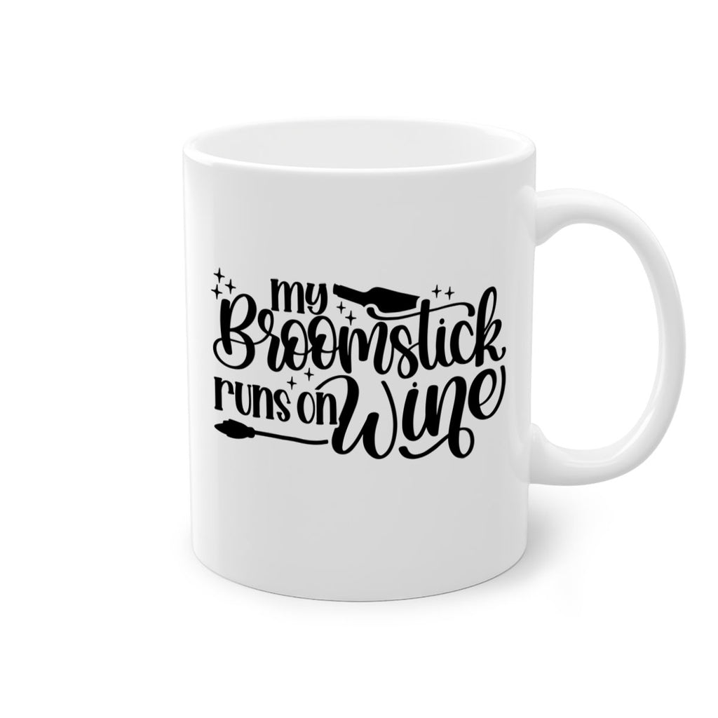 My Broomstick Runs On Wine Style 34#- makeup-Mug / Coffee Cup