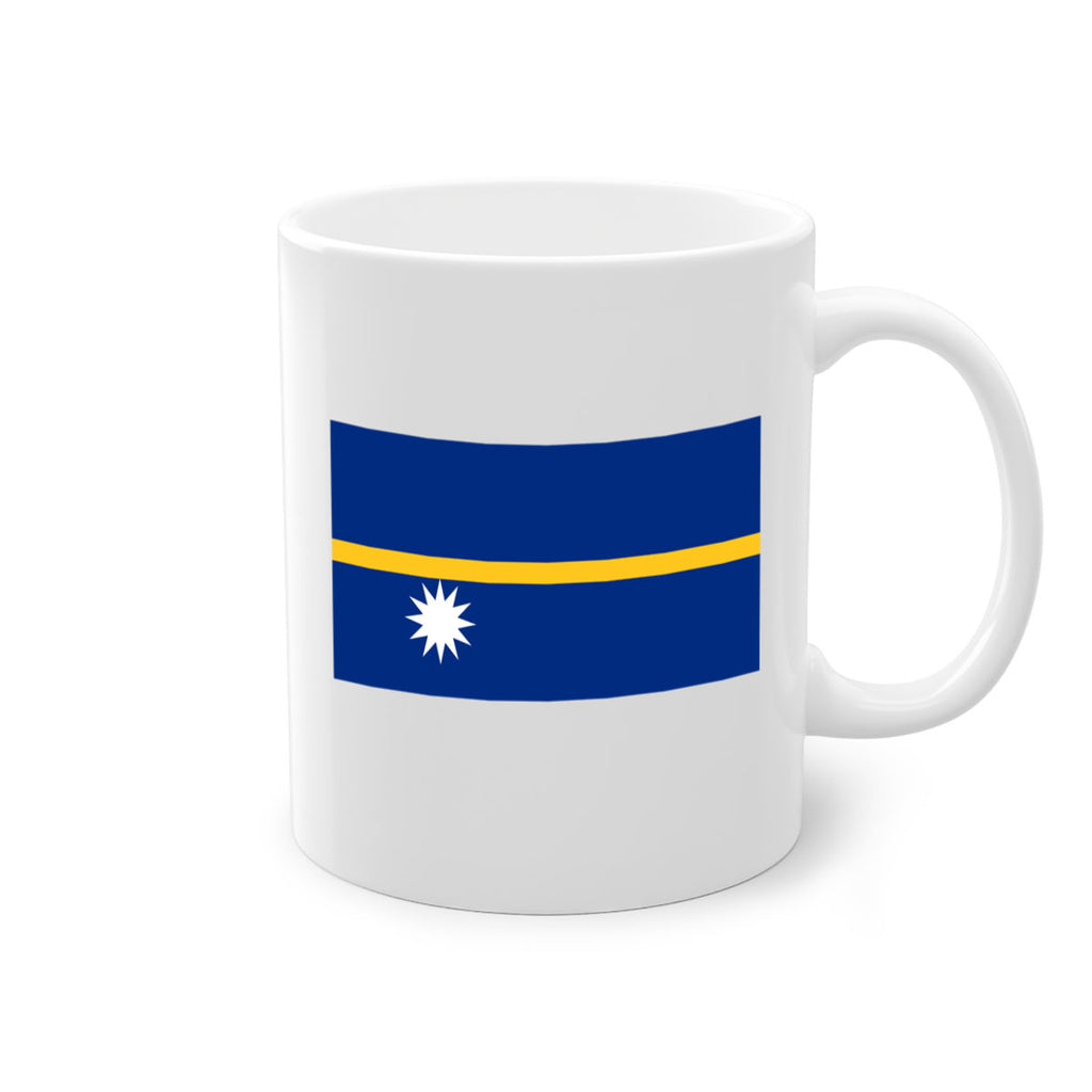 Nauru 77#- world flag-Mug / Coffee Cup