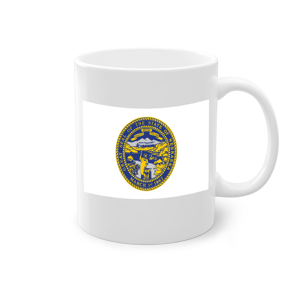 Nebraska 25#- Us Flags-Mug / Coffee Cup