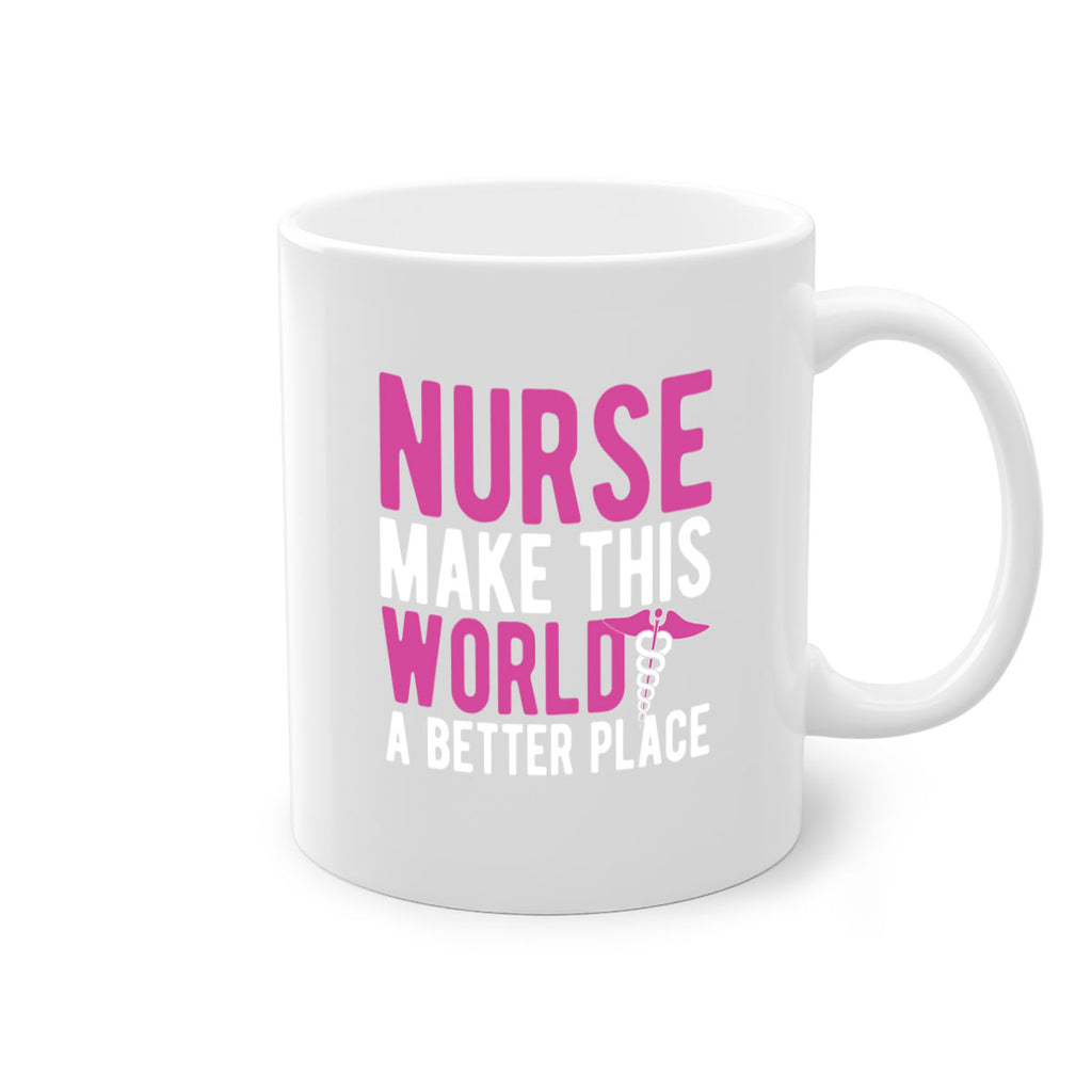 Nurse make this Style 281#- nurse-Mug / Coffee Cup