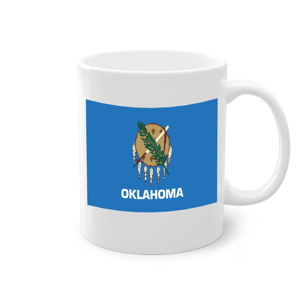 Oklahoma 16#- Us Flags-Mug / Coffee Cup