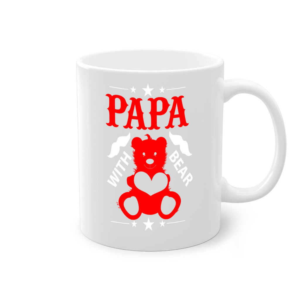 PAPA WITH BEAR 112#- grandpa-Mug / Coffee Cup