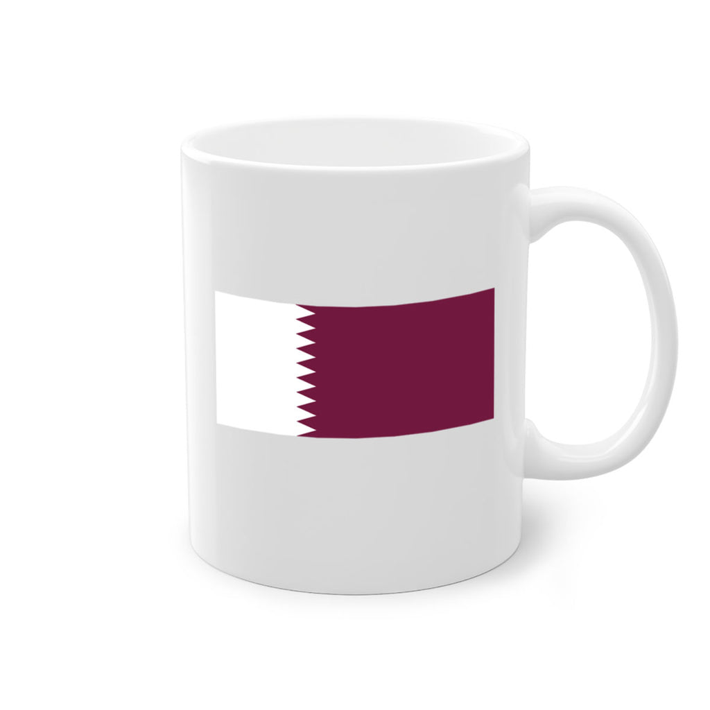 Qatar 56#- world flag-Mug / Coffee Cup