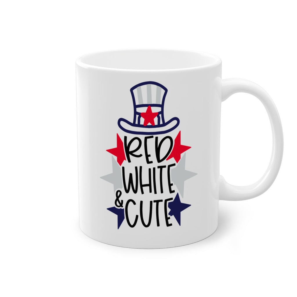 Red White Cute Style 169#- 4th Of July-Mug / Coffee Cup