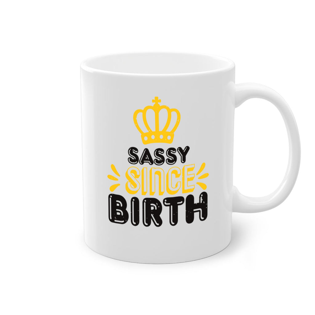 Saddy since birth Style 16#- baby shower-Mug / Coffee Cup