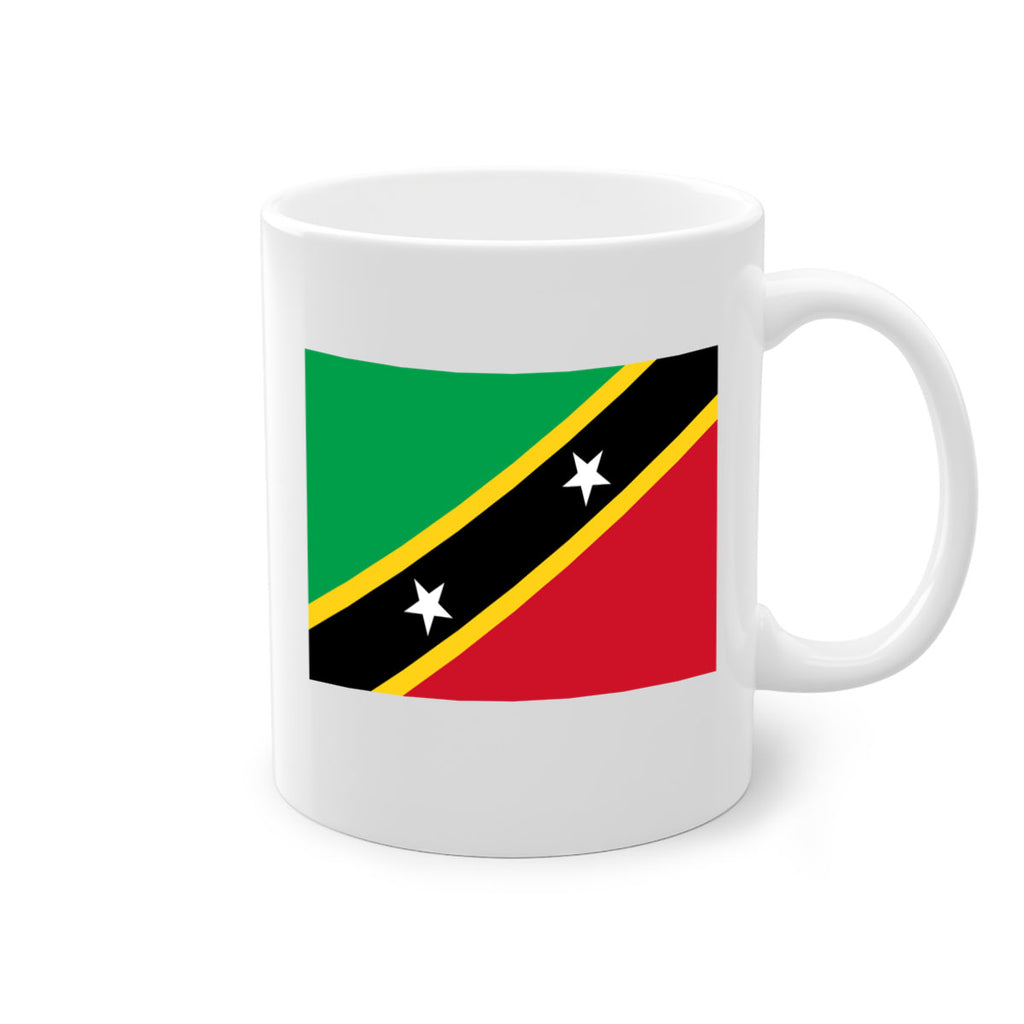 Saint Kitts and Nevis 52#- world flag-Mug / Coffee Cup