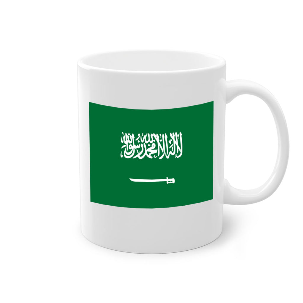 Saudi Arabia 46#- world flag-Mug / Coffee Cup