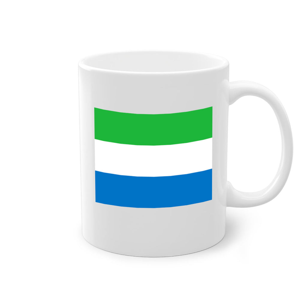 Sierra Leone 42#- world flag-Mug / Coffee Cup